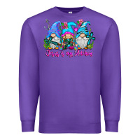 Purple Jesus Is My Anchor Premium Sweatshirt - CowhideDigitalArt