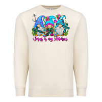 Sandshell Jesus Is My Anchor Premium Sweatshirt - CowhideDigitalArt