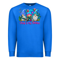 True Royal Jesus Is My Anchor Premium Sweatshirt - CowhideDigitalArt