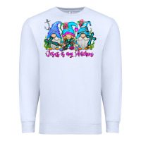 White Jesus Is My Anchor Premium Sweatshirt - CowhideDigitalArt