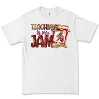 White teaching is my jam Premium Tee - NancyCooperArtShop