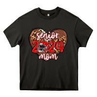 Asphalt senior 2024 mom football Heavy Core Tee - MaliasSmallBusiness