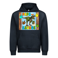 Navy papa saurus Urban Hoodie - Artiststas