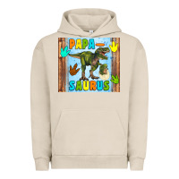Pigment French Oak papa saurus Urban Hoodie - Artiststas
