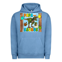Pigment Pebble Blue papa saurus Urban Hoodie - Artiststas