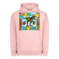 Pigment Salmon papa saurus Urban Hoodie - Artiststas