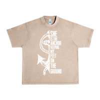French Oak she is the anchor keeping my feet on the ground Urban Heavy Tee - Bettercallsaul