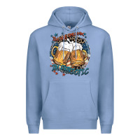 Colony Blue I'm not drunk i'm patriotic Premium Hoodie - FaDigitalArtStudio