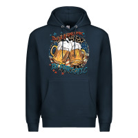 Navy I'm not drunk i'm patriotic Premium Hoodie - FaDigitalArtStudio