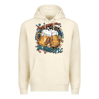 Sandshell I'm not drunk i'm patriotic Premium Hoodie - FaDigitalArtStudio