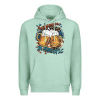 Seafoam I'm not drunk i'm patriotic Premium Hoodie - FaDigitalArtStudio
