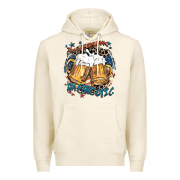 Tofu I'm not drunk i'm patriotic Premium Hoodie - FaDigitalArtStudio