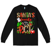 Black santa's favorite pct Long Sleeve Tee - texasbilliewilder