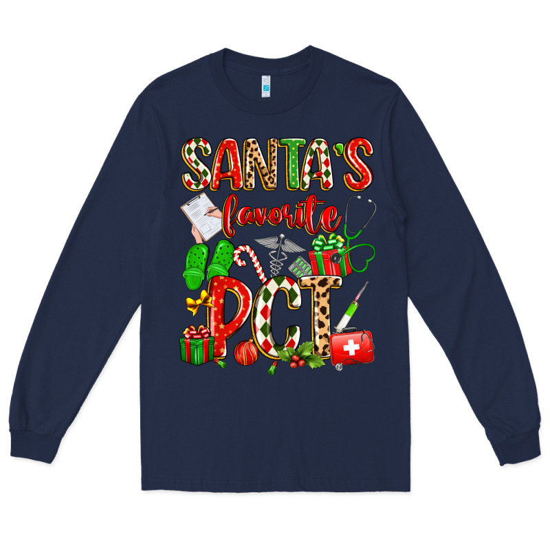 Santa's Favorite Pct Long Sleeve Tee by texasbilliewilder | Teevron