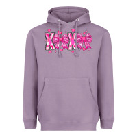 Lavender XOXO Valentines Heavyweight Hoodie - CowhideDigitalArt
