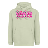 Matcha XOXO Valentines Heavyweight Hoodie - CowhideDigitalArt