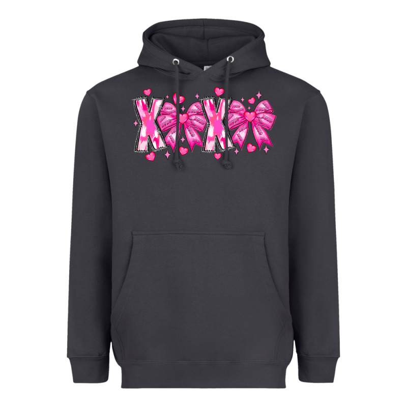 Xoxo Valentines Heavyweight Hoodie by CowhideDigitalArt | Teevron