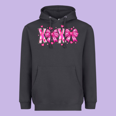 Xoxo Valentines Heavyweight Hoodie Designed By Cowhidedigitalart