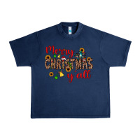 Navy merry christmas y'all Urban Heavy Tee - JahusDesignShop