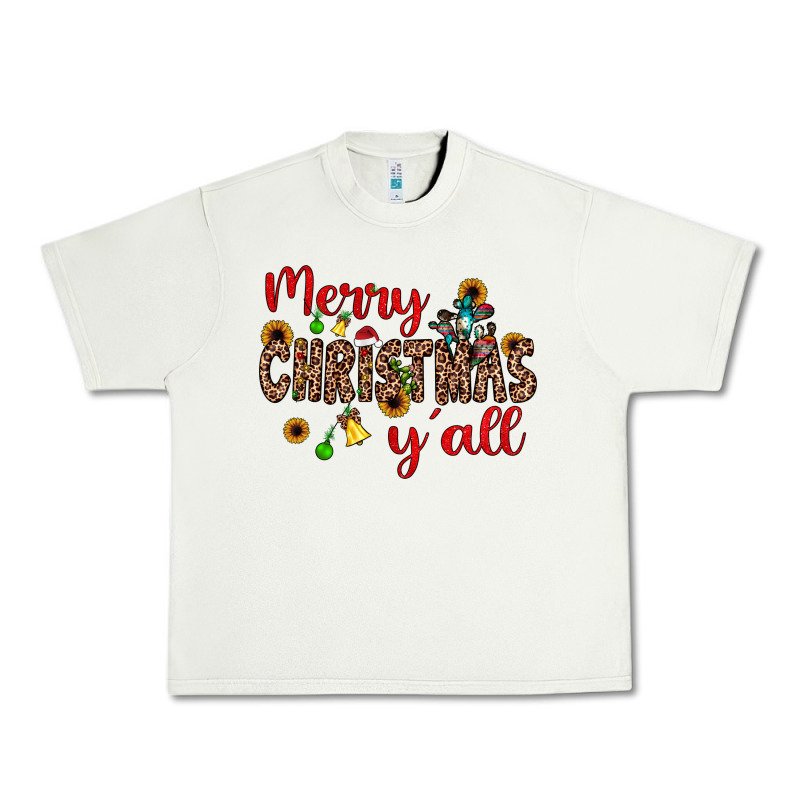 Merry Christmas Y'all Urban Heavy Tee by JahusDesignShop | Teevron