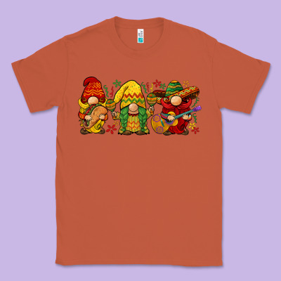 Cinco De Mayo Gnomies Classic Tee Designed By Barkaloodesign