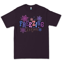 Plum freezing season Premium Tee - MaliasSmallBusiness