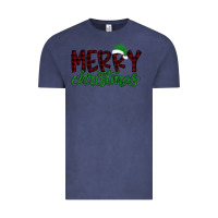 Vintage Denim Merry Christmas Vintage Tee - Bettercallsaul