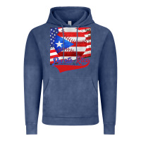 Puerto Rico Baseball Vintage Hoodie | Teevron