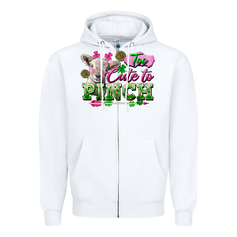 Too Cute To Pinch Zipper Hoodie by FaDigitalArtStudio | Teevron