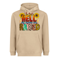 Mushroom The Only Hell My Momma Ever Heavyweight Hoodie - CowhideDigitalArt