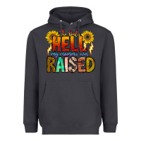 Smoke The Only Hell My Momma Ever Heavyweight Hoodie - CowhideDigitalArt