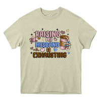 Mossy raising my husband is exhausting Heavy Core Tee - MaliasSmallBusiness