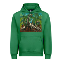 Emerald brachiosaurus Urban Hoodie - Artiststas