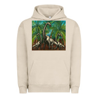 Pigment French Oak brachiosaurus Urban Hoodie - Artiststas