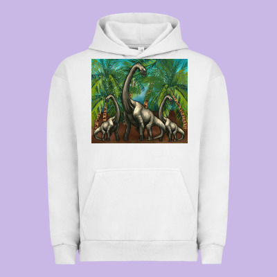 Brachiosaurus Urban Hoodie Designed By Artiststas