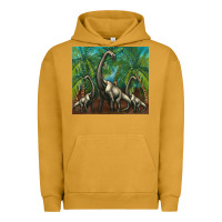 Pigment Peanut Butter brachiosaurus Urban Hoodie - Artiststas