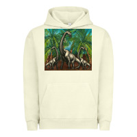 Pigment Pistachio brachiosaurus Urban Hoodie - Artiststas