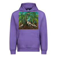 Tulip brachiosaurus Urban Hoodie - Artiststas
