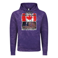 Cloud Purple American By Birth Canadian By Blood Patriot By Choice Vintage Hoodie - Bettercallsaul