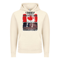 Vintage Artic American By Birth Canadian By Blood Patriot By Choice Vintage Hoodie - Bettercallsaul