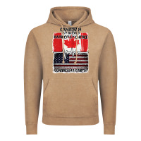 Vintage Coffee American By Birth Canadian By Blood Patriot By Choice Vintage Hoodie - Bettercallsaul