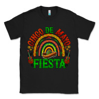 Black cinco de mayo fiesta rainbow Classic Tee - BarkalooDesign