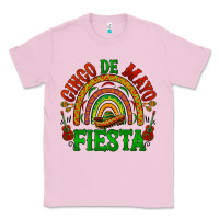Bubblegum Pink cinco de mayo fiesta rainbow Classic Tee - BarkalooDesign
