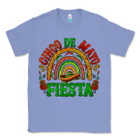 Colony Blue cinco de mayo fiesta rainbow Classic Tee - BarkalooDesign