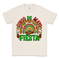 Natural cinco de mayo fiesta rainbow Classic Tee - BarkalooDesign