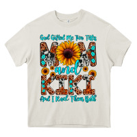 Cream god gifted me two titles mom and kiki and i rock t Heavy Core Tee - JahusDesignShop