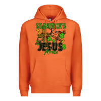 Carrot St. Patrick's knows Jesus arose Premium Hoodie - FaDigitalArtStudio