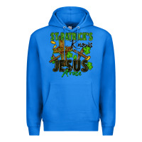 True Royal St. Patrick's knows Jesus arose Premium Hoodie - FaDigitalArtStudio