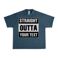 Midnight Navy Straight Outta Your Text Urban Heavy Tee - Bettercallsaul