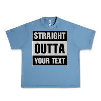 Pebble Blue Straight Outta Your Text Urban Heavy Tee - Bettercallsaul